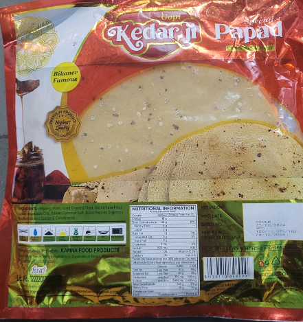 Gopi Kedarji Special Papad